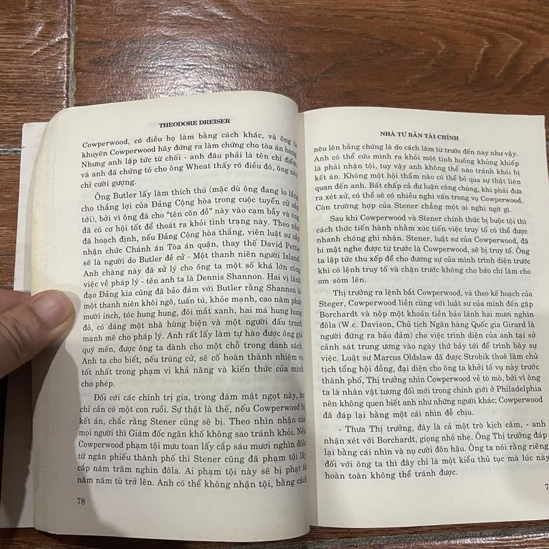 Nhà Tư Bản Tài Chính 2 tập - Theodore Dreiser  (8) 697223