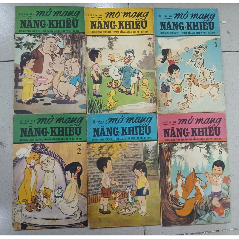 COMBO 6 CUỐN MỞ MANG NĂNG KHIẾU - BÙI VĂN BẢO 747802