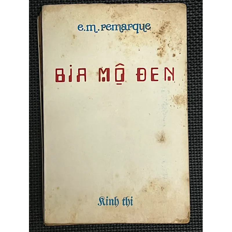 MẶT TRẬN MIỀN TÂY VẫN YÊN TĨNH -  E. MARIA REMARQUE 996972