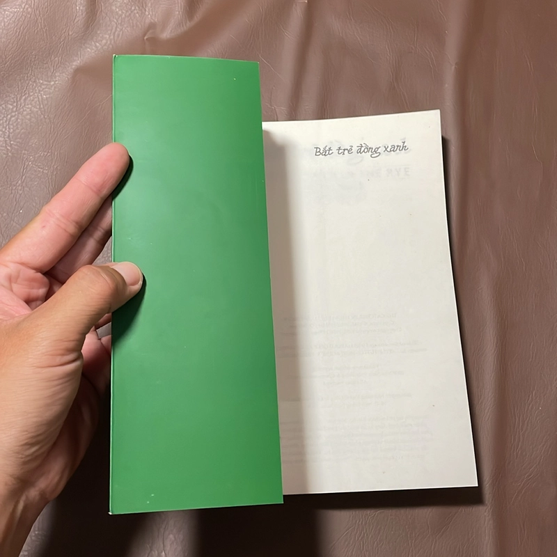 II Văn Học Nước Ngoài: Bắt Trẻ Đồng Xanh - J.D. Salinger - 2019 523194