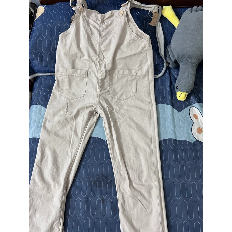 Yếm bò kaki nữ màu be siêu cute 549189