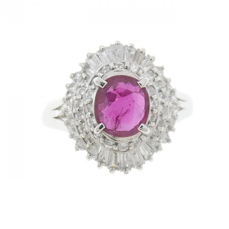 Nhẫn Ruby PT900 0.727CT - Hàng hiệu Chính hãng 847221