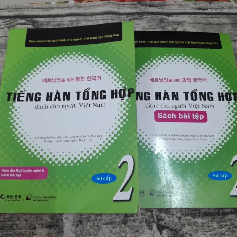 Tiếng Hàn Tổng hợp cho người Việt- Sơ cấp 2 và Bài tập2. Tg Cho Hang Rok... 763695