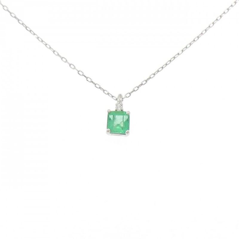 PT/PT950 Dây chuyền Ngọc lục bảo 0.30CT - Hàng hiệu Chính hãng 862765