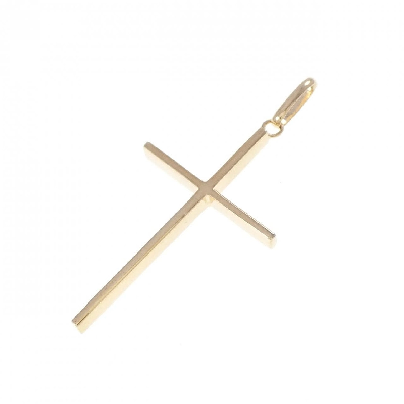 K18YG Mặt dây chuyền hình chữ thập - Hàng hiệu Chính hãng 863974