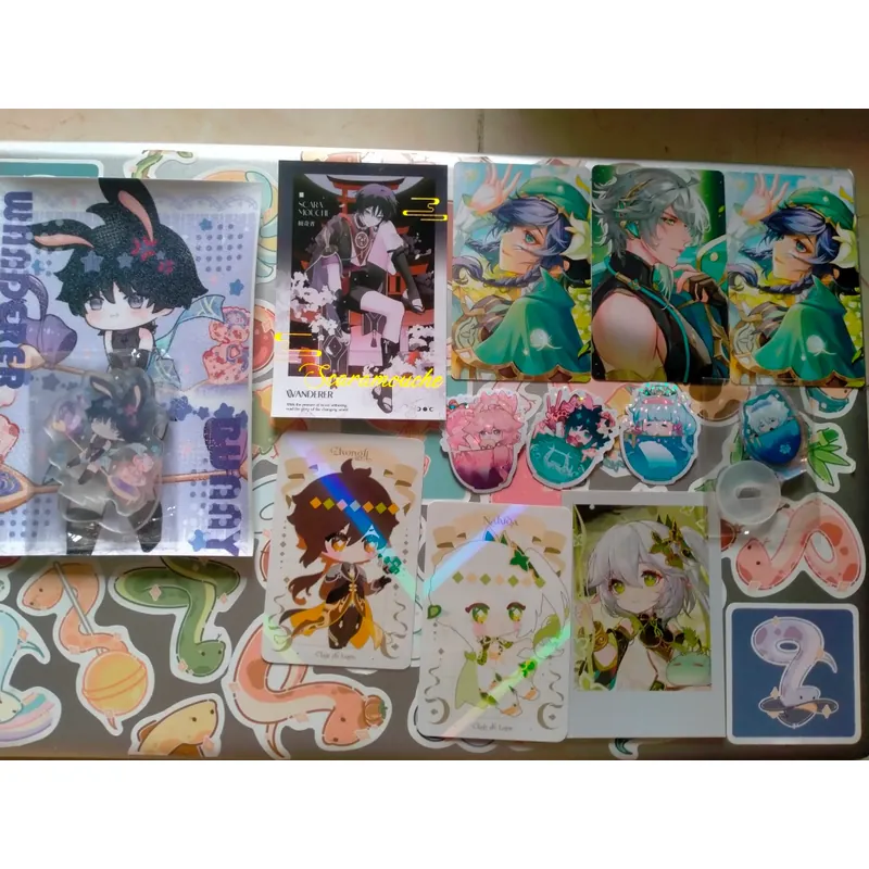 Combo goods Genshin Impact Nahida Scaramouche Zhongli Alhaitham Venti 588937
