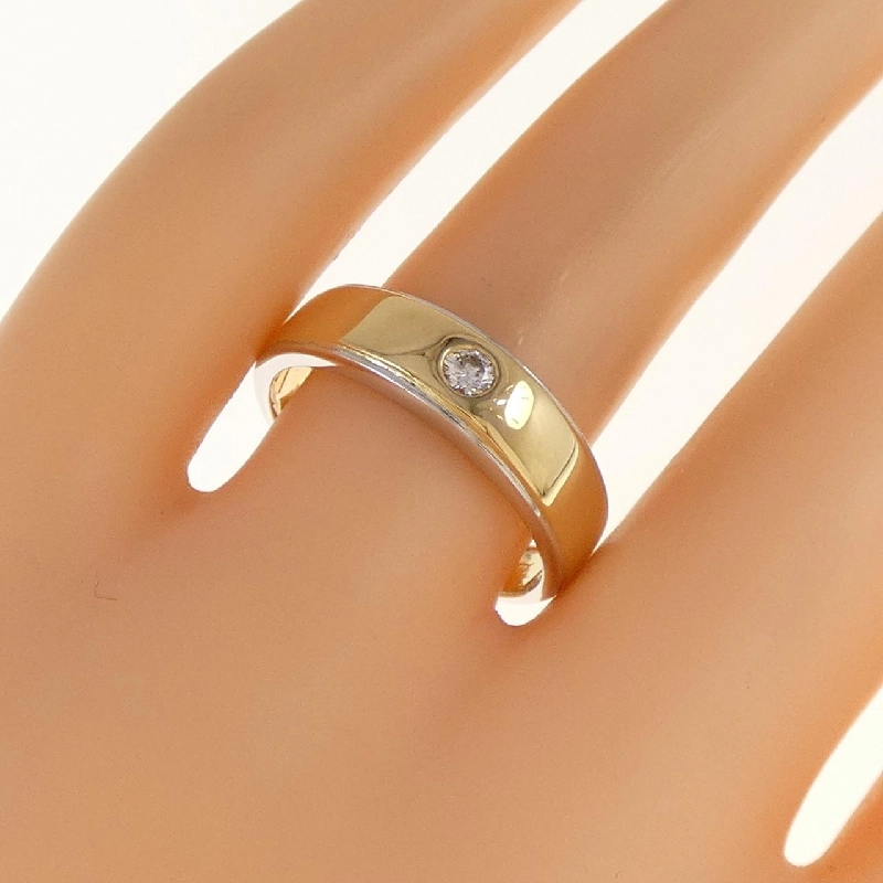 Nhẫn kim cương 750YG/750WG 666434