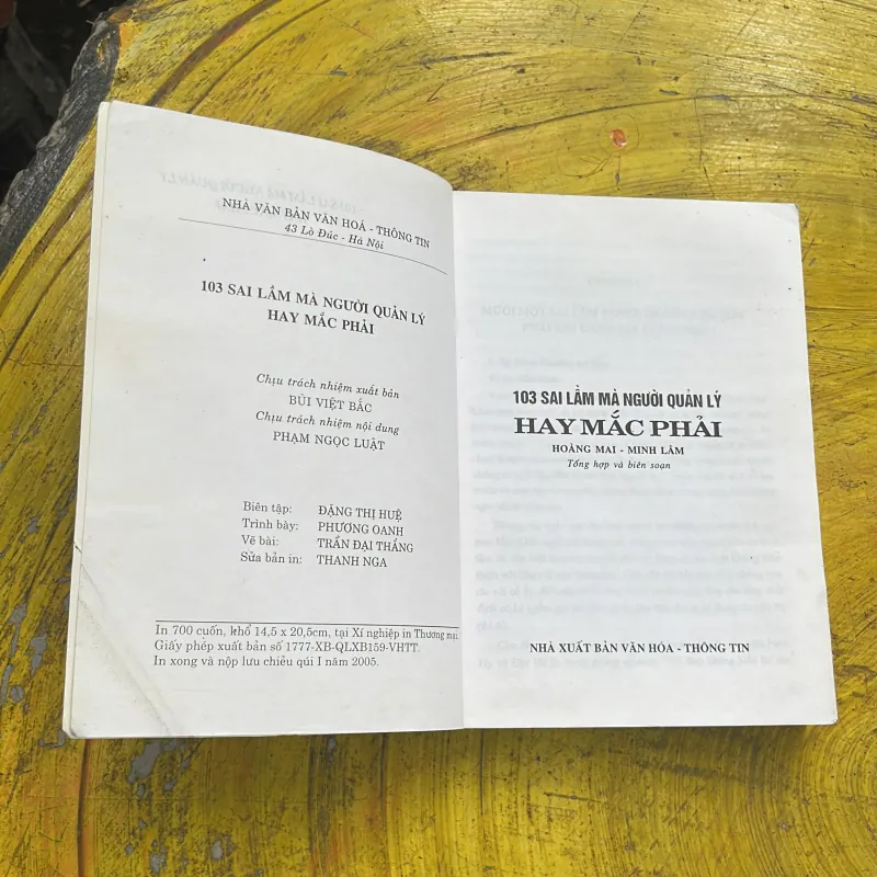 103 SAI LẦM MÀ NGƯỜI QUẢN LÝ HAY MẮC PHẢI 754005