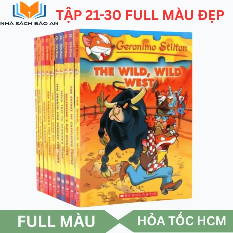 Sách - Geronimo Stilton tập 21~30 FULL MÀU 756581