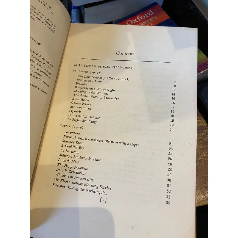 The Complete Poems and Plays 1909-1950 - T. S. Eliot 573163