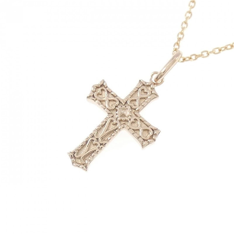 K18PG Dây chuyền hình chữ thập - Hàng hiệu Chính hãng 863419