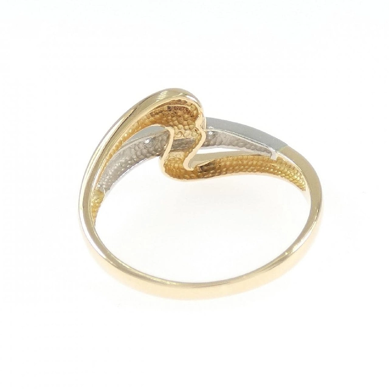 K18YG/PT900 Nhẫn kim cương - Hàng hiệu Authentic 853140