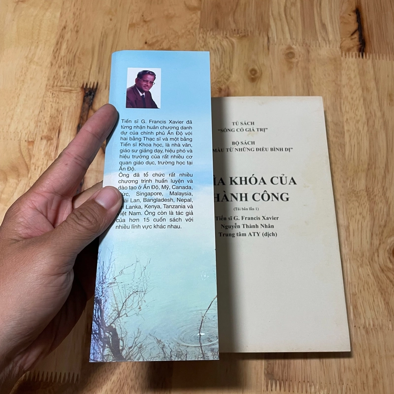 II Tựa sách : Chìa Khoá Của Thành Công - TS. G. Francis Xavier & Nguyễn Thành Nhân - 2016 474075