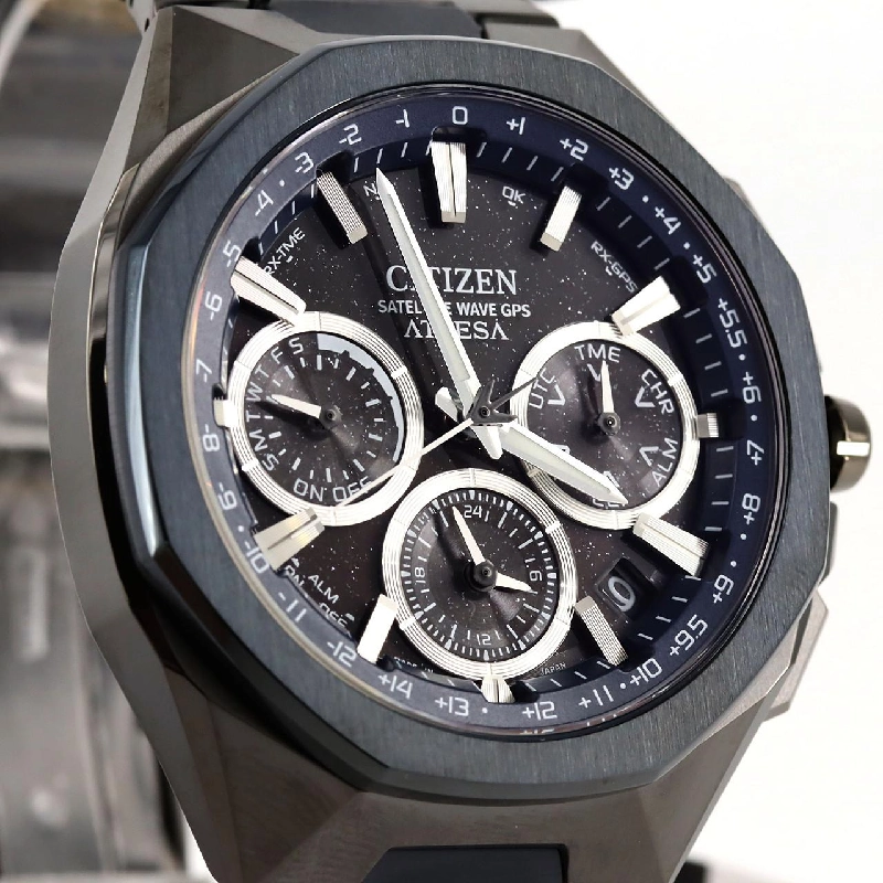 Đồng hồ GPS sóng điện Citizen Attesa F950-00CWB01/CC4106-74E TI Solar Quartz - Hàng hiệu Chính hãng 882059