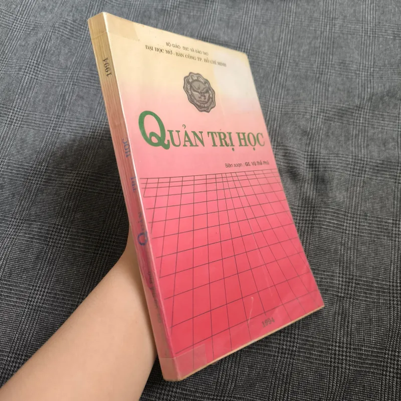 [Giáo trình] Quản Trị Học - GS. Vũ Thế Phú - Đại học Mở - Năm 1994 607275