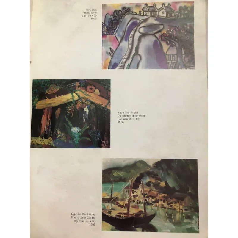 Triển lãm Tranh Lụa và Tranh Bột màu Nữ tác giả - Hội Mỹ thuật Việt Nam 998539