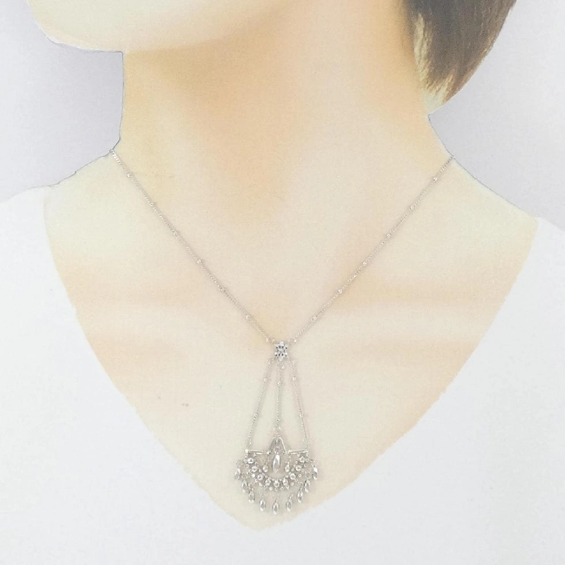 K18WG Necklace - Hàng hiệu Authentic 857576
