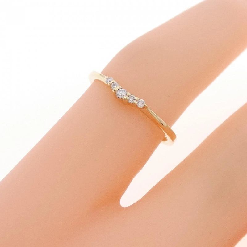 Nhẫn hồng ngọc kim cương 0.03CT - Hàng hiệu Authentic 836848