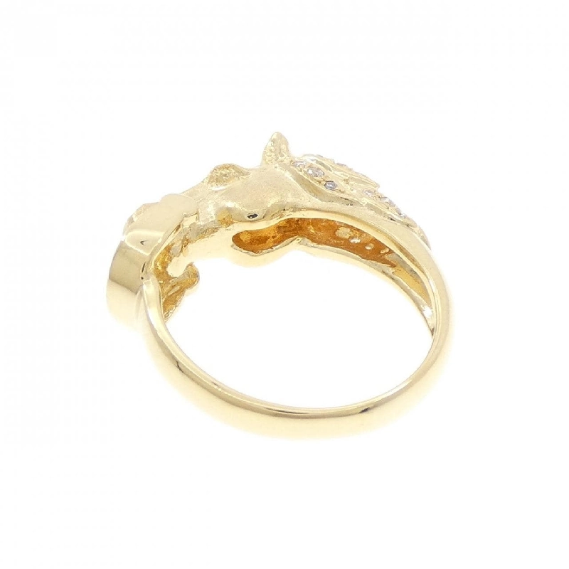 Nhẫn kim cương K18YG 0.17CT - Hàng hiệu Chính hãng 856053