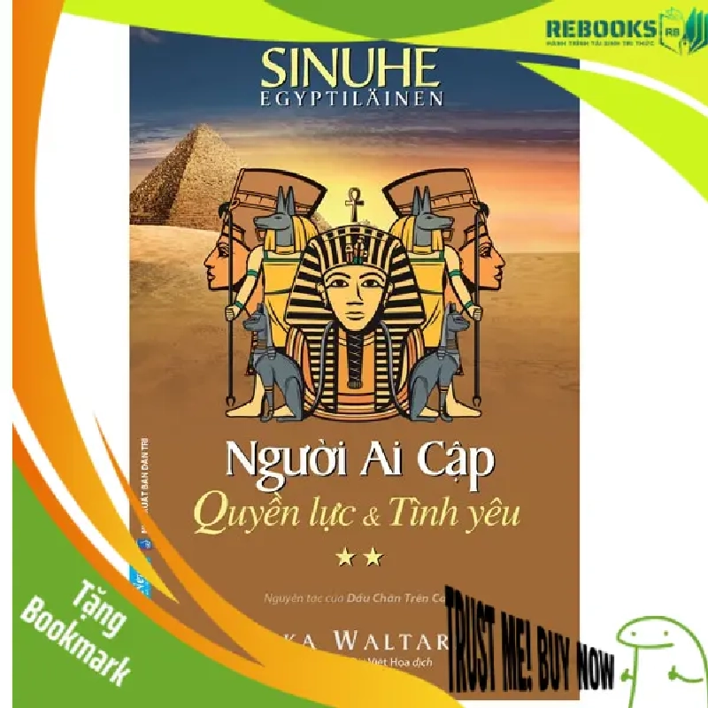 (TẶNG BOOKMARK) Người Ai Cập Tập 2 - Quyền Lực & Tình Yêu - Mika Waltari - 2023 948893