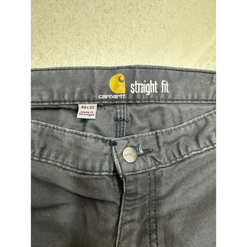 Siêu phẩm quần Carhartt form straight fit xám size 40x32 458320