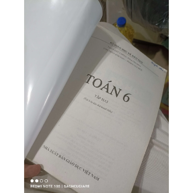 Toán 6 tập hai 2016 mới 80% Giáo khoa HCM2702 930309