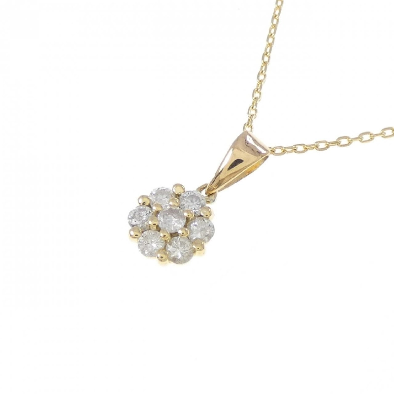 K18YG Dây chuyền kim cương 0.15CT - Hàng hiệu Chính hãng 857023