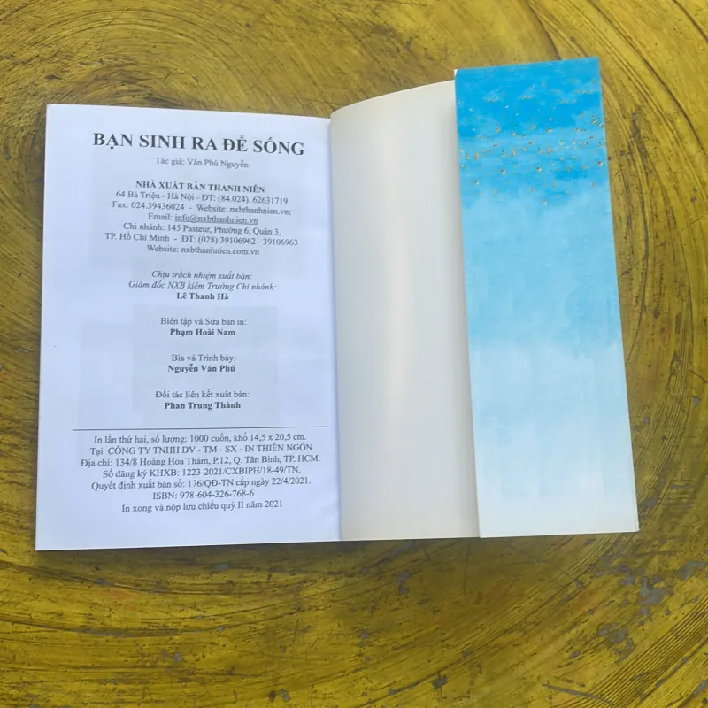 BẠN SINH RA ĐỂ SỐNG - văn phú nguyễn  785200