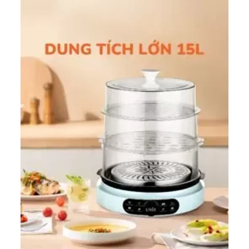 Nồi hấp Unie UE680 – Dung tích 15L siêu to, hấp 3 tầng cực tiện! 🍲🔥 715795