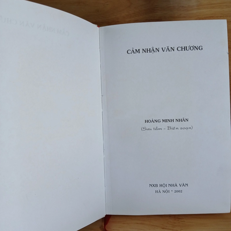 Cảm Nhận Văn Chương - Hoàng Minh Nhân sưu tầm & biên soạn 522885