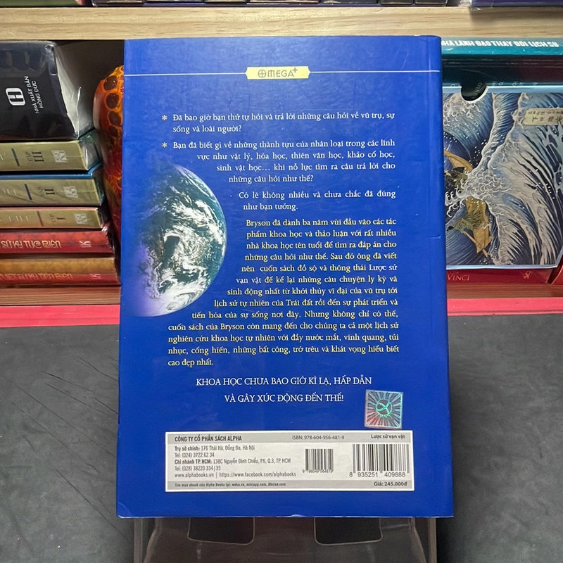Lược sử vạn vật Bill Bryson 320016