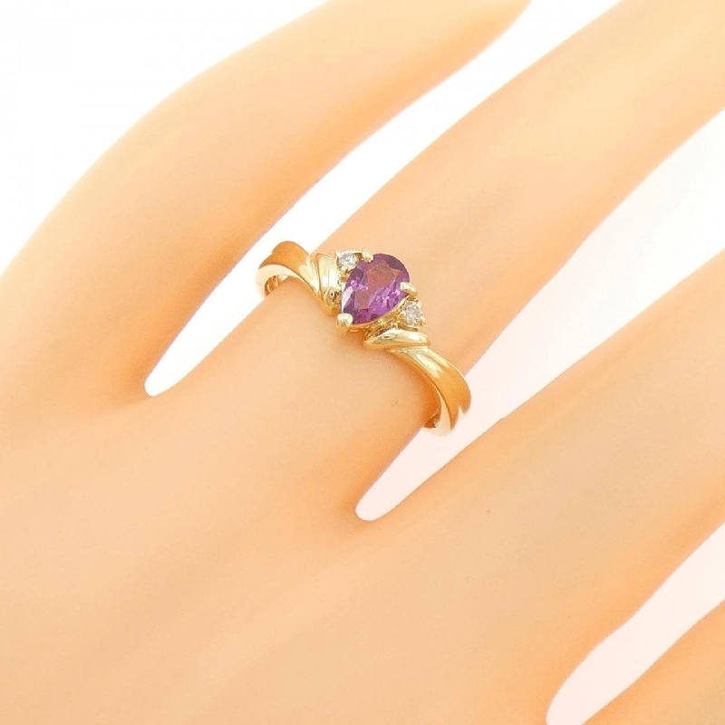 Nhẫn Garnet K18YG - Hàng hiệu Chính hãng 850247