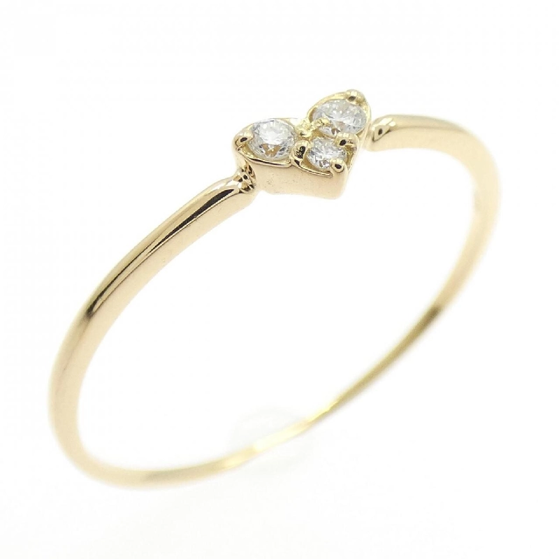 Nhẫn kim cương hình trái tim K18YG 0.05CT - Hàng hiệu chính hãng 854977