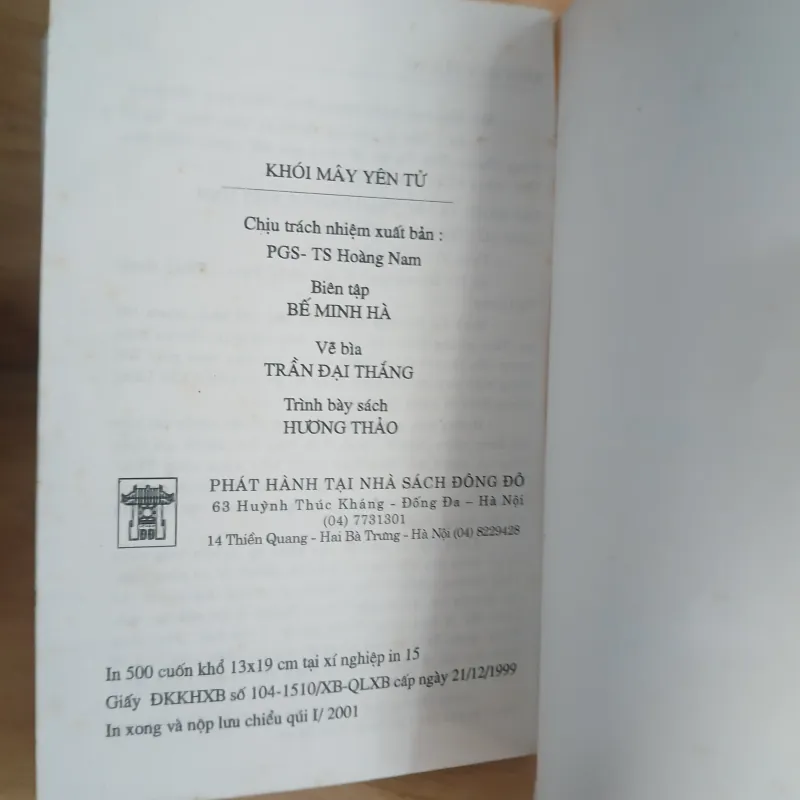 Khói Mây Yên Tử (Tiểu Thuyết Tình Sử) - Vũ Ngọc Tiến 788072