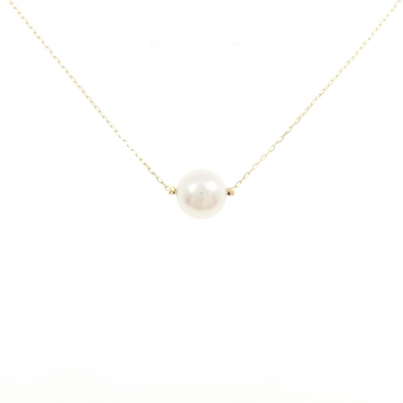 K18YG Dây chuyền ngọc trai Akoya 8.4mm - Hàng hiệu Chính hãng 856507