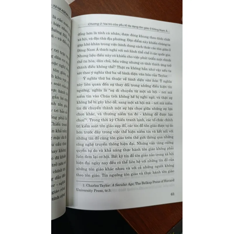 ĐA DẠNG TÔN GIÁO VỚI TIẾN TRÌNH XÂY DỰNG CỘNG ĐỒNG VĂN HOÁ-XÃ HỘI ASEAN (ASCC) 699276