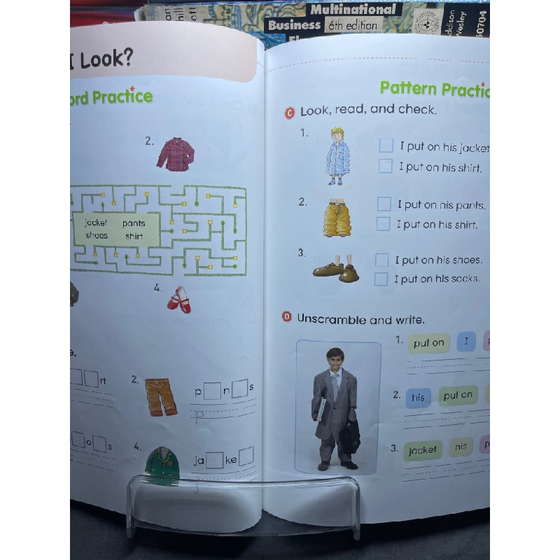 My first reading workbook 1 mới 80% bút mực bút chì vài trang đầu Efuture HPB2505 SÁCH HỌC NGOẠI NGỮ 459189