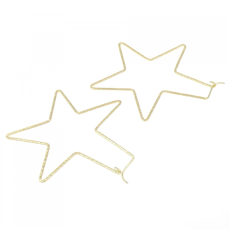 K18YG Bông tai hình sao - Hàng hiệu Chính hãng 870883