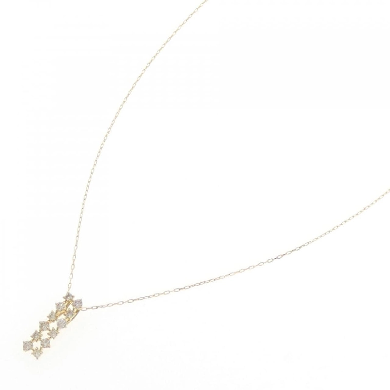 Dây chuyền kim cương K18YG 0.20CT - Hàng hiệu Chính hãng 856942