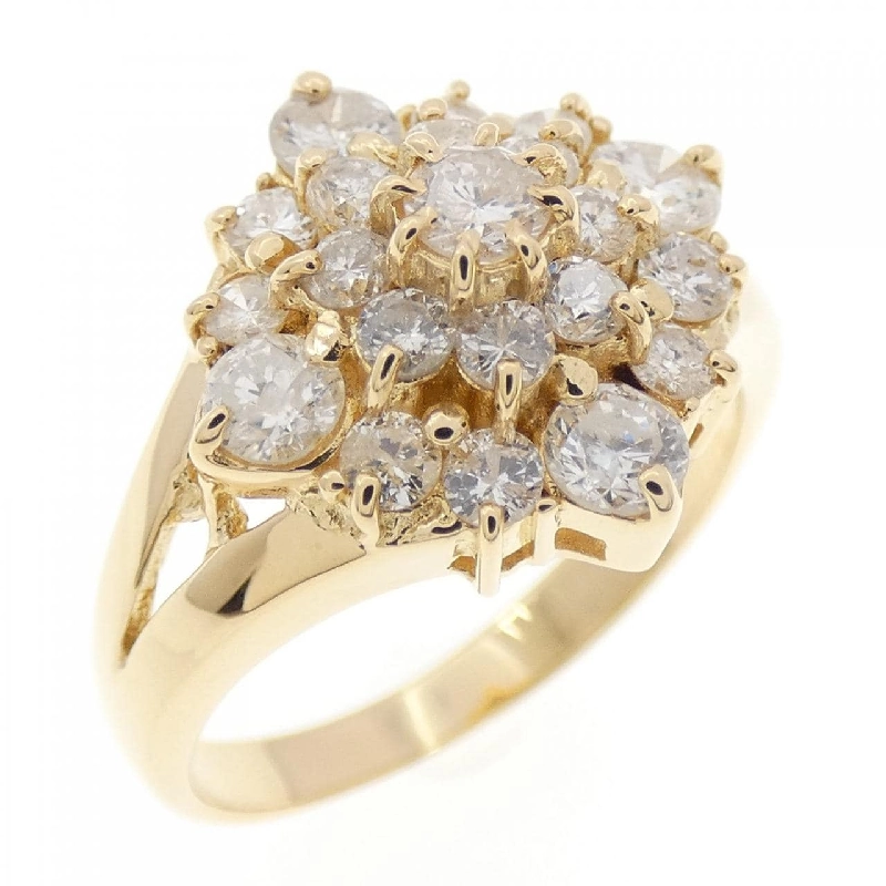 Nhẫn kim cương K18YG 1.12CT - Hàng hiệu chính hãng 852883