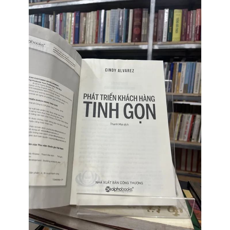 PHÁT TRIỂN KHÁCH HÀNG TINH GỌN - CINDY ALVAREZ 605021