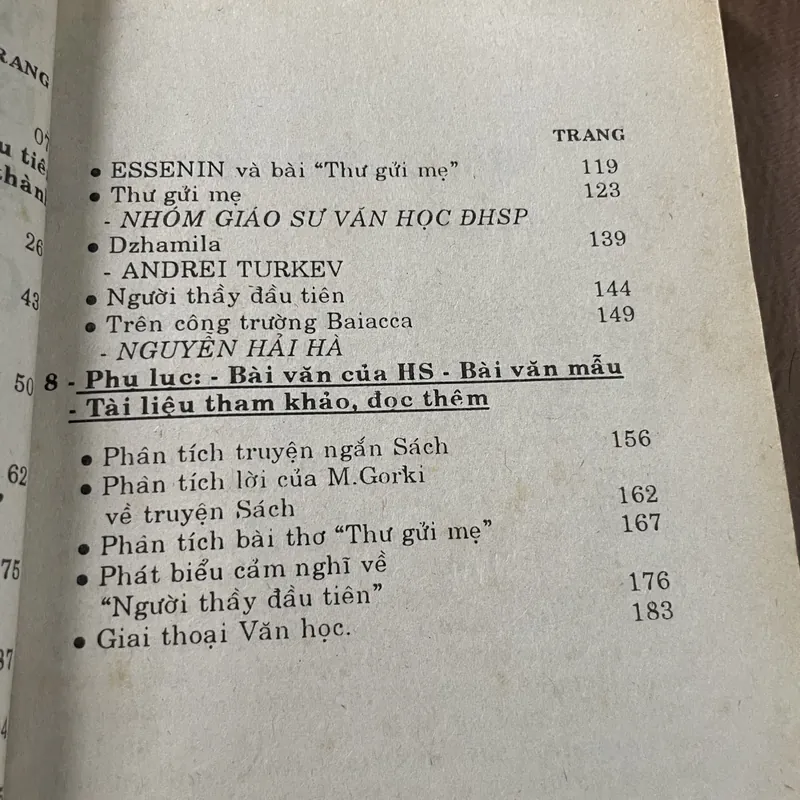 M. GORKI * ESSENIN Ts.AIMATOV * OSTROVSKI 687490