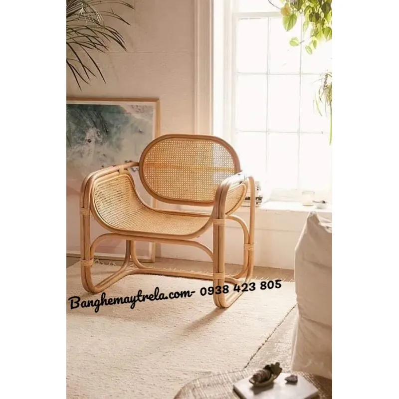 Ghế mây vuông mắt cáo 788592