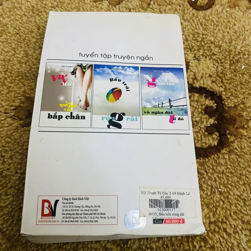 tập truyện ngắn Bầu Trời Rộng Rãi 972232