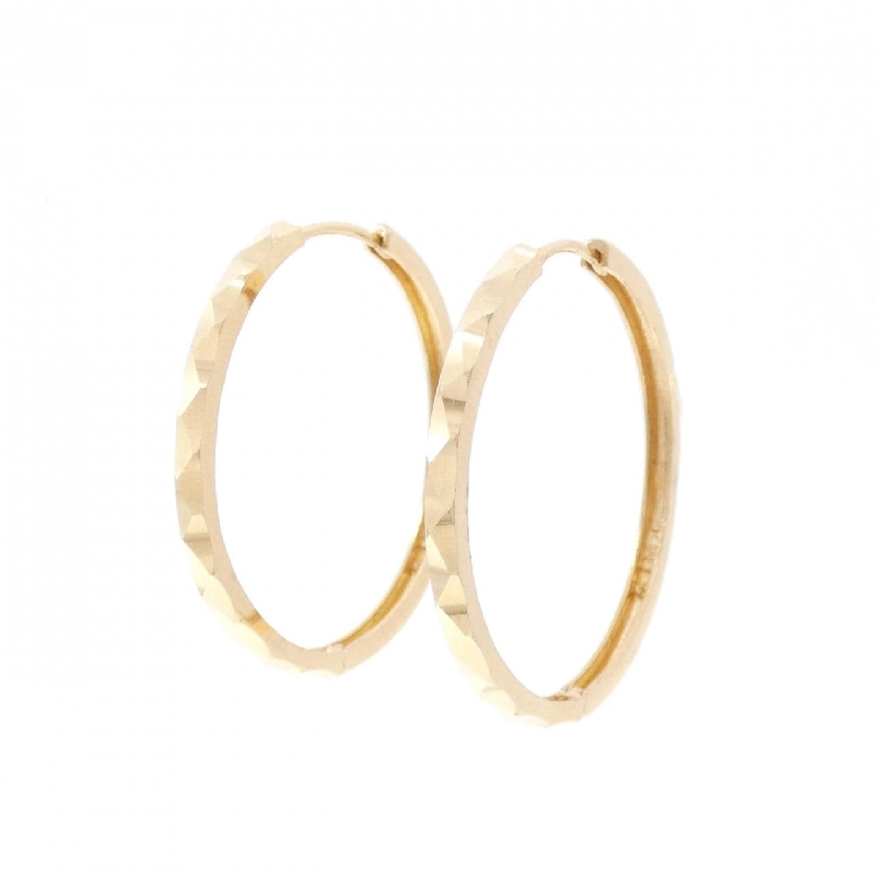 Bông tai hoop 750YG - Hàng hiệu Authentic 873120