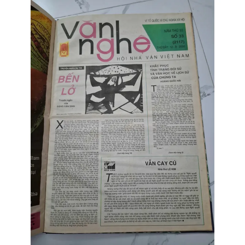 Báo Văn Nghệ 2000 số 17 đến số 35 799227