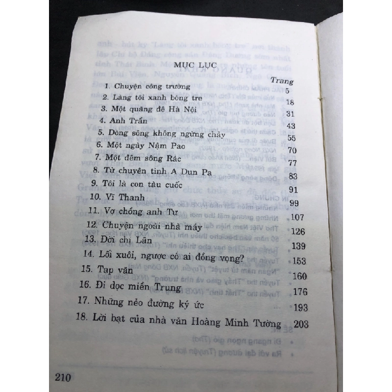 Dòng sông không có đôi bờ 2000 mới 70% ố bẩn nhẹ Quang Khải HPB0906 SÁCH VĂN HỌC 459090