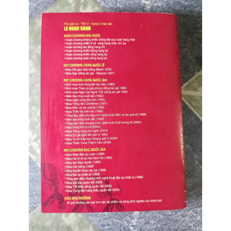 Lịch sử nghệ thuật múa Việt Nam - Lê Ngọc Canh 746674