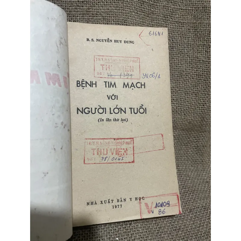 Bệnh tim mạch với người lớn tuổi-  Nguyễn Huy Dung  1011309