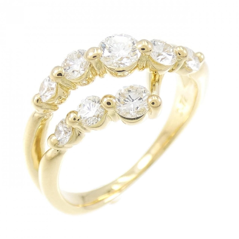 Nhẫn kim cương K18YG 0.72CT 673158